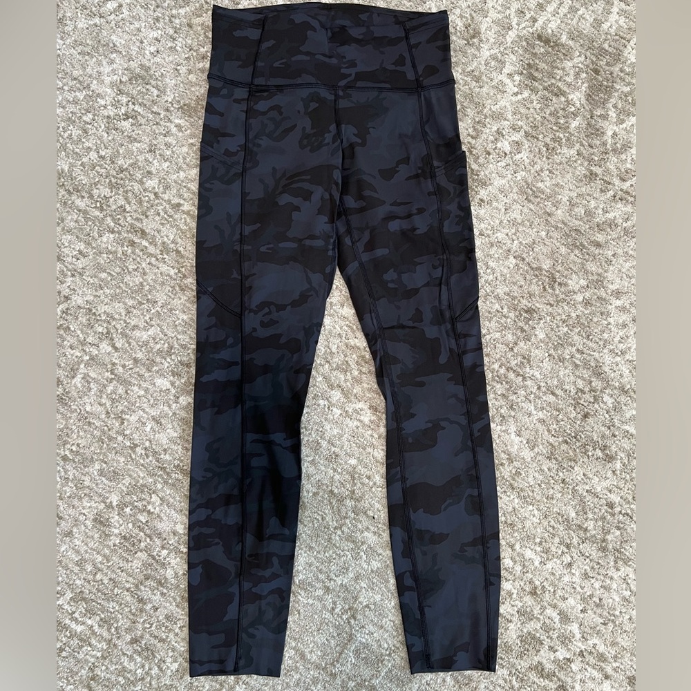 Lululemon Black Camo Leggings
